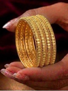 Gold Plated Bangles
